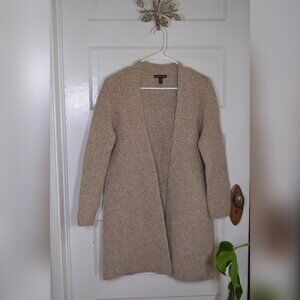 EILEEN FISHER Alpaca Blend Sepia Cardigan (Size XS)